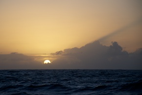 We will all miss the sunsets over the open ocean. That time of night has a special feel.